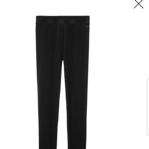 Victoria Secret Pink Black Leggings